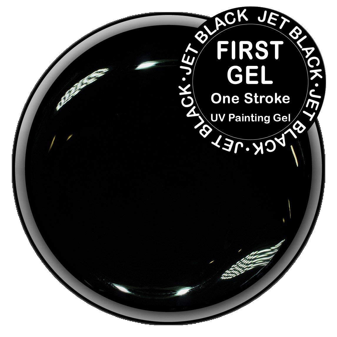 Jet Black (for foil design and painting) - 5 g