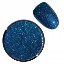 Sclipici holografic - albastru marin